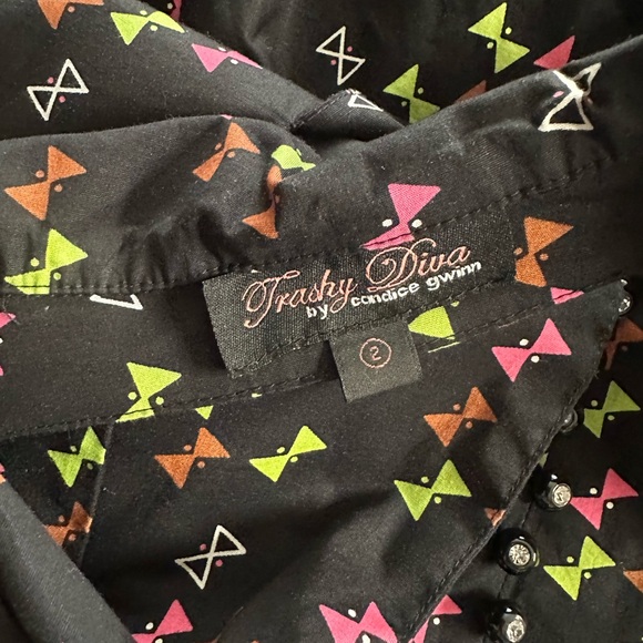 Trashy Diva Hourglass Print Hopscotch Dress - Picture 5 of 11